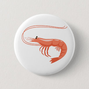 Little Shrimp 2 Inch Round Button