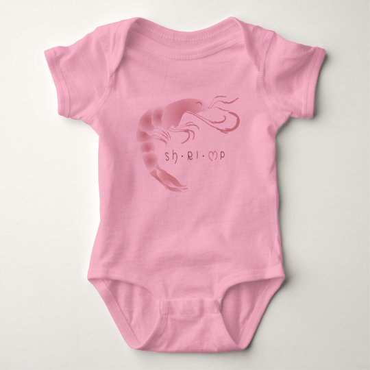 little shrimp baby bodysuit