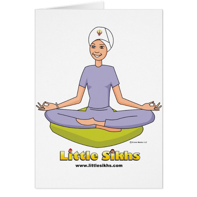 Little Sikhs Yoga Theme (Front)