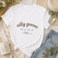 Little Silly Goose Mama Sage Green First Birthday 