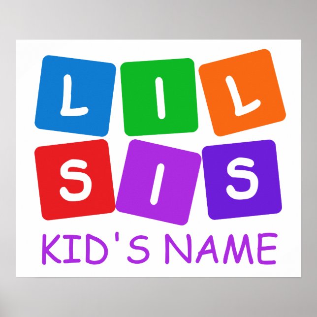 Little Sis custom poster (Front)