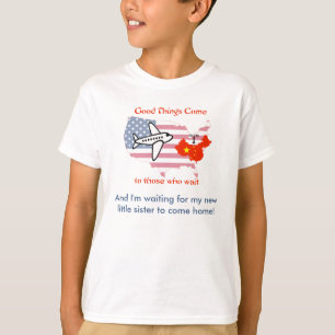 Little sister - Adoption from China T-Shirt