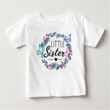 little sister adorable Floral wreath cute girly