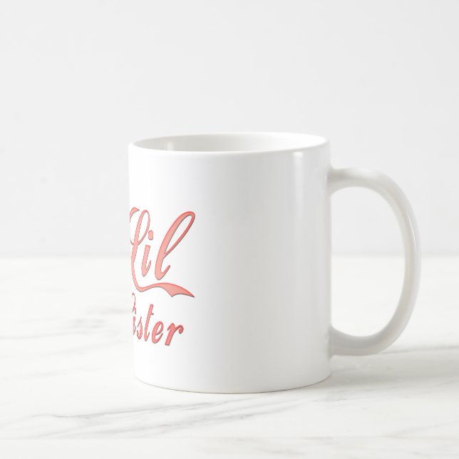 LIttle Sister and Flowers Coffee Mug (Right)