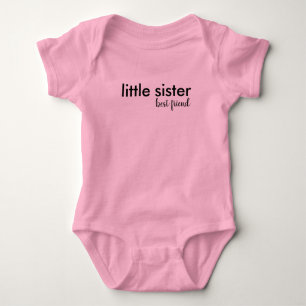 Little Sister, Best Friend Baby Bodysuit