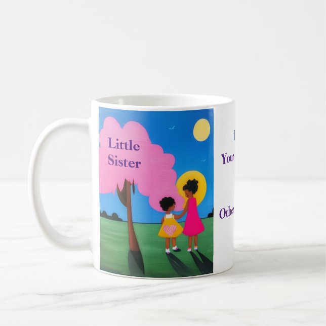 Little Sister Coffee Mug (Left)