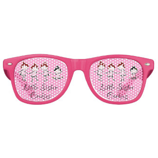 Little Sister Cookies Logo Retro Sunglasses