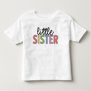 Little Sister Cute Matching Siblings Baby Toddler T-shirt