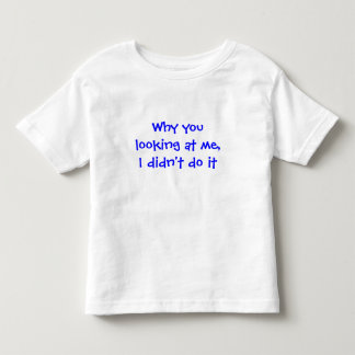 Little sister did it toddler t-shirt