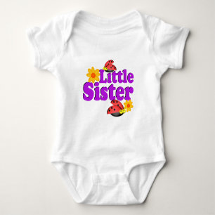 Little Sister Ladybug Baby Bodysuit