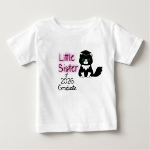 Little Sister of 2026 Graduate  Baby T-Shirt
