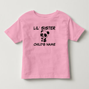LITTLE SISTER Personalized T-shirts