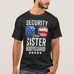 Little Sister Security Big Brother Security T-Shirt