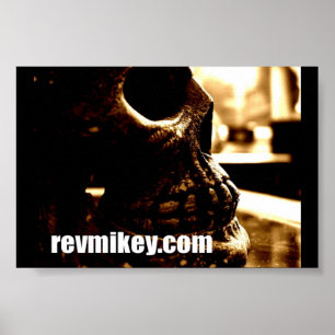 little skull the poster print