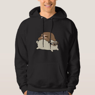 Little Sloth and Pug Essential T-Shirt 228 Hoodie