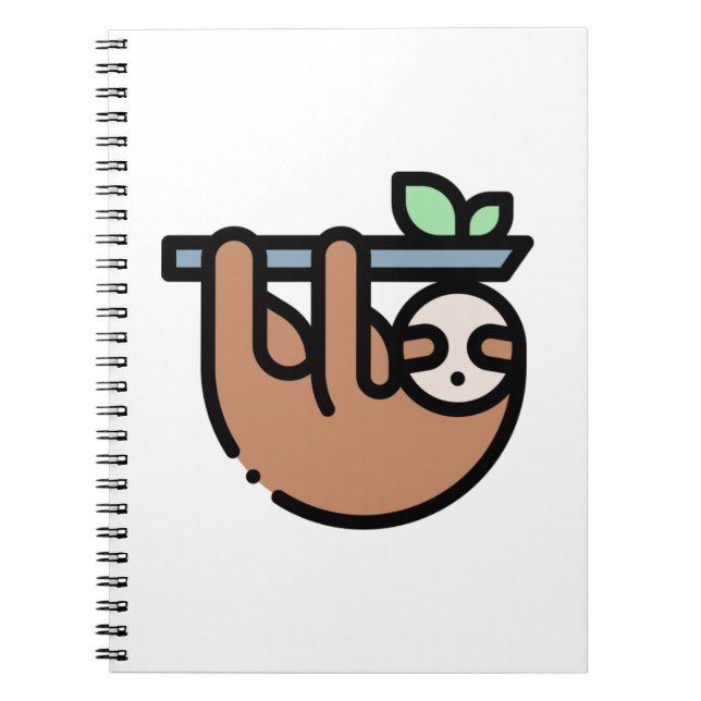 Little Sloth Notebook (Front)