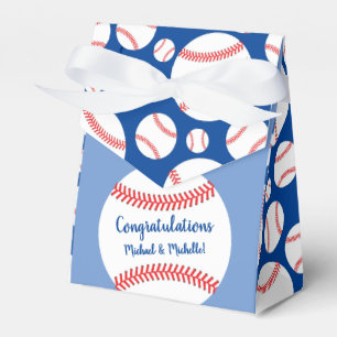 Little Slugger Baseball Baby Shower Favour Box