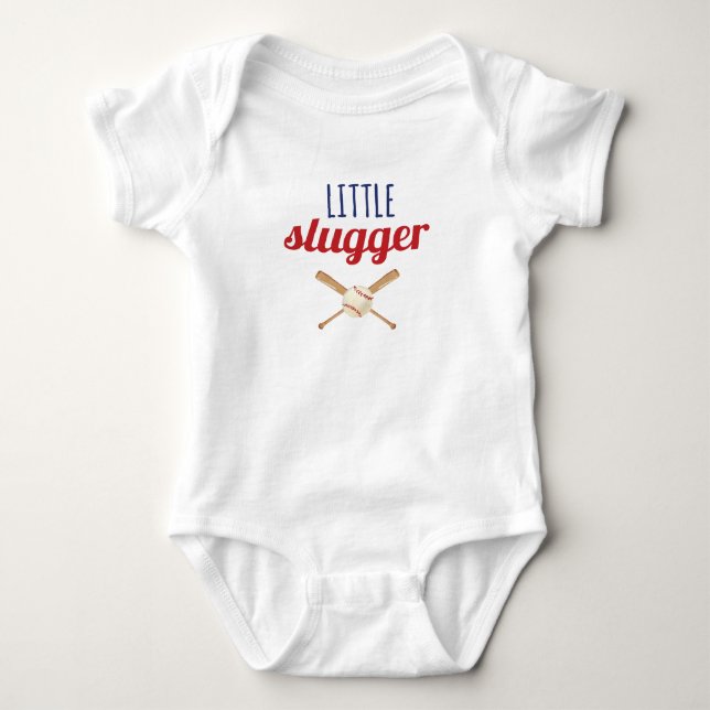 Little Slugger Bodysuit (Front)