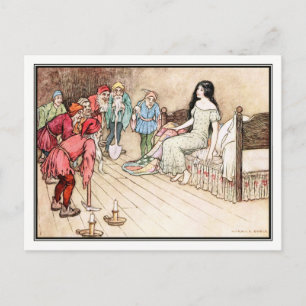 Little Snowdrop by Warwick Goble Postcard