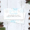 Little Snowflake Baby Shower Diaper Raffle Ticket