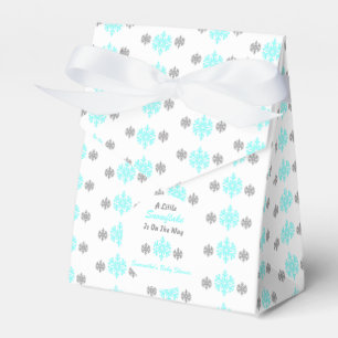 Little Snowflake On The Way Favor Box