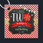 Little Snowflake Turning 2! Christmas 2nd Birthday Favour Tags<br><div class="desc">Celebrate in style with these cute and very trendy 2nd birthday party favour tags. This design is easy to personalize with your special event wording and your guests will be thrilled when they see these fabulous tags.</div>