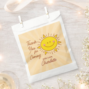 Little Sonshine Baby Shower Thank You For Coming Favour Bag