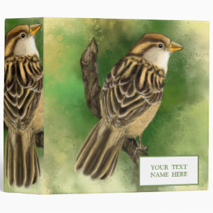 Little Sparrow Binder - Custom Text / Name