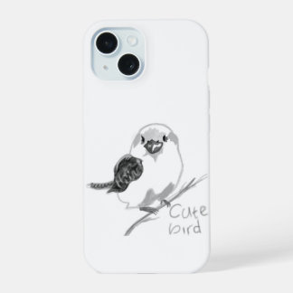 Little Sparrow – Cute Aesthetic Bird Nature iPhone 15 Case