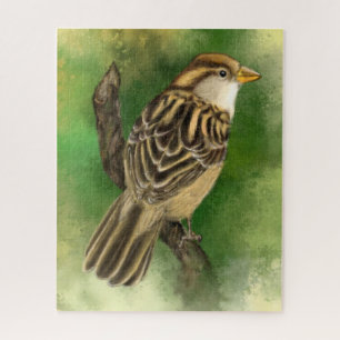 Little Sparrow Puzzle Painting