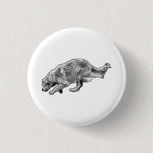 Little Speckled Burst 1 Inch Round Button
