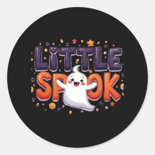 Little Spook Cute Halloween Creative Style Classic Round Sticker