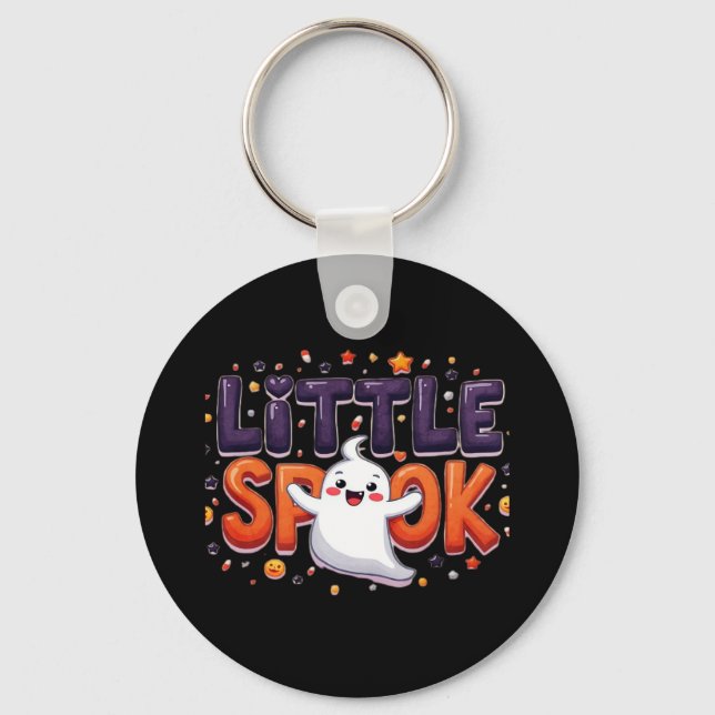 Little Spook Cute Halloween Creative Style Keychain (Front)