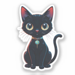Little Spooky Black Cat