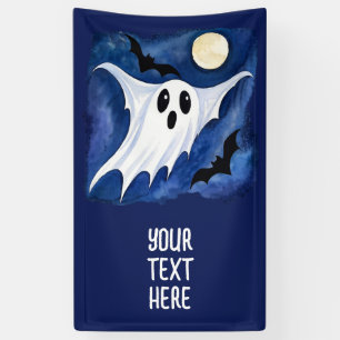 Little Spooky Ghost - Halloween 7 - Fan Fun Banner