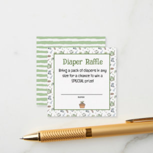 Little Sprout Books for Baby Diaper Raffle Enclosure Card