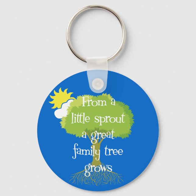 Little Sprout Keychain (Front)
