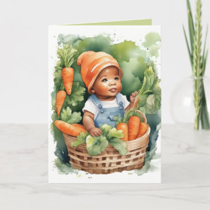 Little Sprout's First Year- Birthday Invitation
