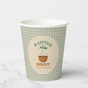  Little Sprouts Garden Party Baby Shower Paper Cups