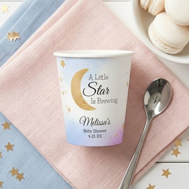 Little Star Brewing Baby Shower Paper Cups (Little Star Brewing Baby Shower Paper Cups)