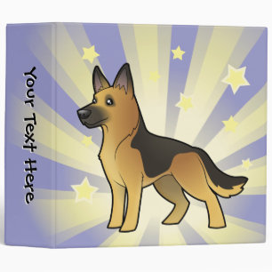 Little Star German Shepherd Binder