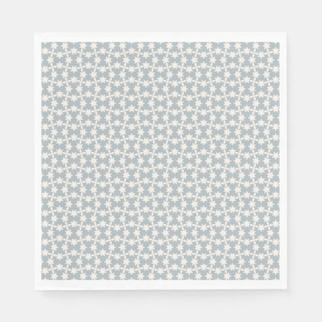 Little Star Pattern Baby Shower Napkin (Front)