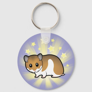 Little Star Syrian Hamster Keychain