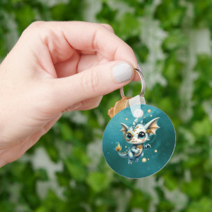 Little Steam Dragon – Professional Chaos Engineer. Keychain
