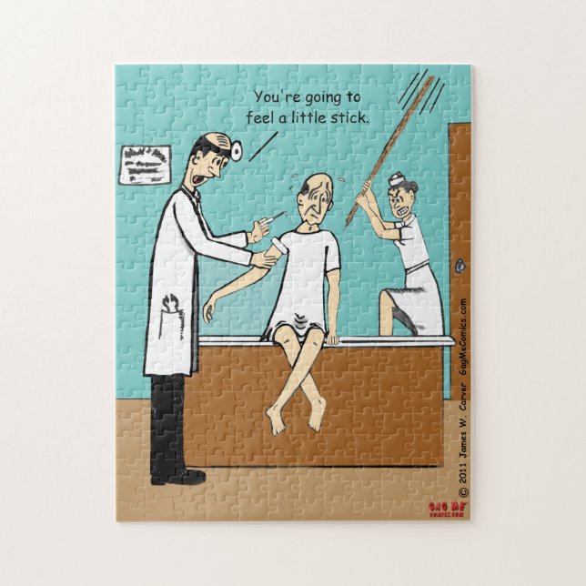 "Little Stick" Jigsaw Puzzle (Vertical)