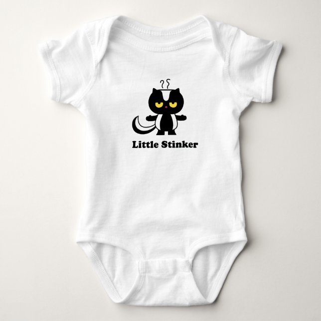 Little Stinker T-shirt Baby Bodysuit (Front)