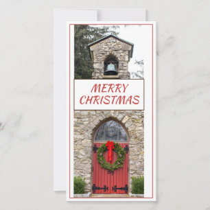Little Stone Church Flat Holiday Card