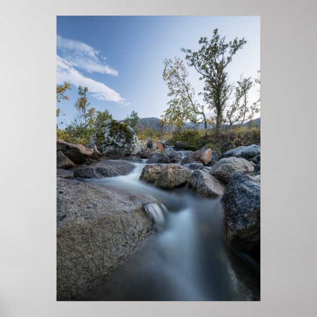 Little Stream Nature photo Poster (Front)