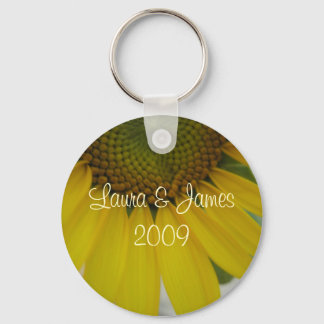 Little Sunflower Wedding Keychain