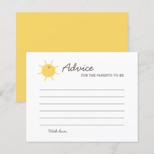 Little Sunshine Baby Advice For The Parents To Be